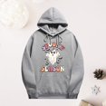 thumbnail image 2 of Certgust Essential Hoodie Under $10 Womens Cute Print Casual Long Sleeve Neck Sweatshirt for Fall Winter Comfortable Layered Outfits, 2 of 3