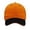 Orange_002, variant on Mens Hats Mens and Womens Summer Fashion Casual Sunscreen Cap Hats Womens Baseball Caps Orange_002 One Size