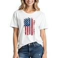 thumbnail image 5 of Fjofpr Shirts for Women Men's Independence Day Printed Short Sleeved T-Shirt, 5 of 5