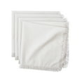 thumbnail image 6 of Way to Celebrate 8-Piece Cotton Napkin and Napkin Ring/Place Card Holder Set, Cream, 6 of 6