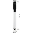 thumbnail image 3 of Flexible Magnets Dry Erase Markers Value Pack, Fine Tip, Black, 2 Count, 3 of 5
