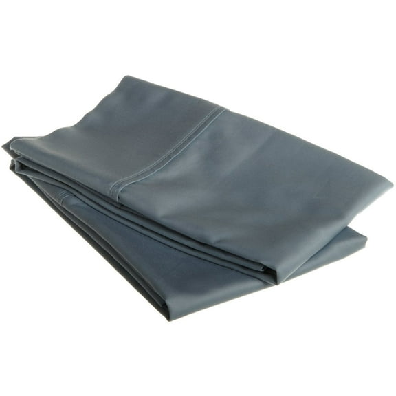 530-Thread-Count Pillowcases Set, Premium Long-Staple Cotton, 10 Colors Light Blue / King