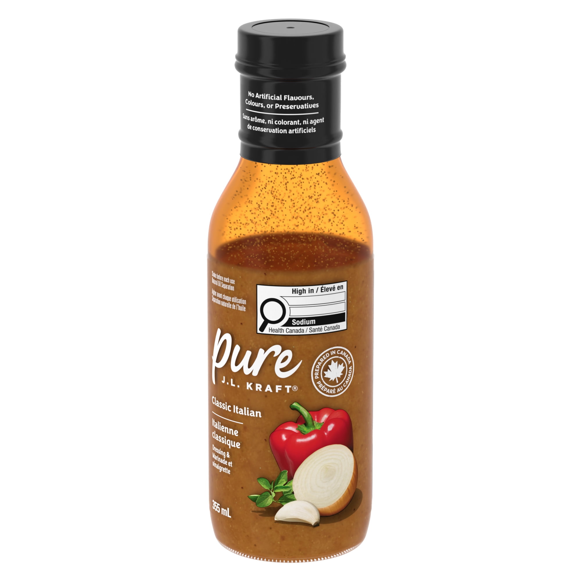 Vinaigrette Et Marinade Italienne Classique Pure J.L. Kraft, Bouteille