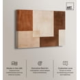 thumbnail image 3 of Cream and Brown Panels IV Canvas Modern Boho Abstract by Art Remedy, Gallery Wrapped, 24 x 20, 3 of 7