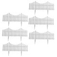 thumbnail image 1 of 6Pcs Garden Fence Border Edging Vegetable Plant Bordering Lawn Lawn Plant Border White, 1 of 8