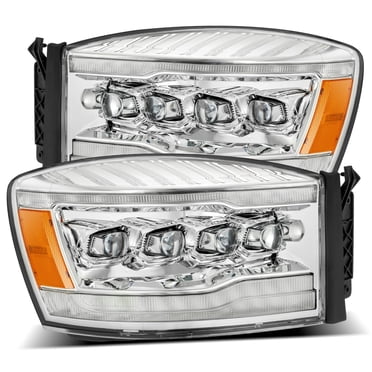 AJP Distributors LED DRL Tube Bar Driving Projector Head Lights Lamps