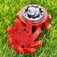 thumbnail image 4 of 40 Piezas Reemplazos de clavos de zapatos de golf, Zapatos de golf antideslizantes Puntas de pinchos, tacos de golf con rosca de metal, tacos de golf fáciles de cambiar, rojo y gris, 4 of 5