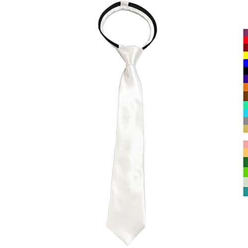 CANGRON Necktie for Boy Toddler Tie Pre-Tied Satin Boys Tie with Giftbox 
