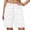 White, variant on Long Knee Length High Waisted Stretchy Cotton Jorts Bermuda Jean Shorts for Women with Pockets Denim Summer Clean Fit