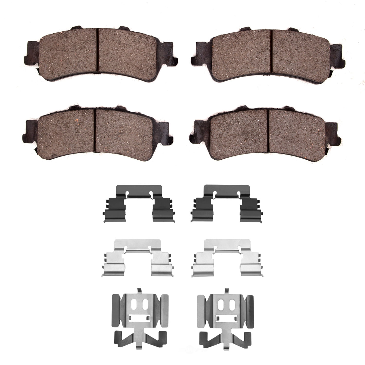 Dynamic Friction Company 1214-0792-01 DFC Heavy Duty Pads and Hardware Kit
