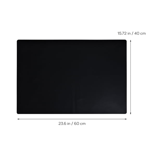 TEHAUX Silicone Mats for Resin Black Waterproof Craft Mat Professionals 1Pack