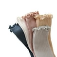 thumbnail image 6 of Blotona Baby Long Socks Monochrome Wooden Ear Side Hole Style Warm Stockings, 6 of 8