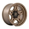 thumbnail image 2 of Fuel 1PC Cast Aluminum Rim D800 17X8.5 6X5.5 MT-BRNZ -10MM, D80017858445, 2 of 2