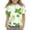 Green(Fruit Print), variant on Cute Teen Girl Shirts Size 10-12 Summer Short Sleeve Fruit Print Tee Shirts Trendy Soft Lightweight Girls Clothes Crew Neck Shirts Multicolor 9-10 Years