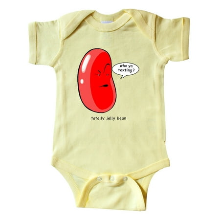 

Inktastic Easter Totally Jelly Bean Jealous Red Jelly Bean Gift Baby Boy or Baby Girl Bodysuit