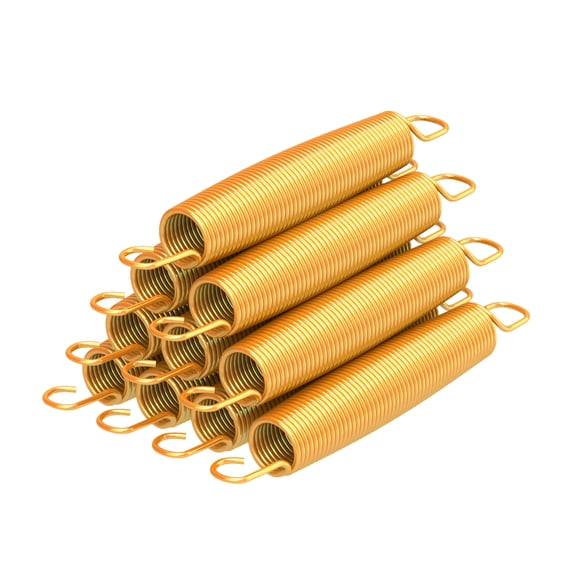 Heavy Duty Trampoline Springs 7-inch for Trampolines, Stainless Steel Trampoline Replacement Springs (set of 10)