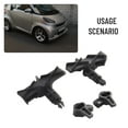 thumbnail image 2 of Replacement Kit for Smart For Fortwo Hood Locks (2008 2012) Four Component Set with Direct Compatibility to OEM Numbers, 2 of 6