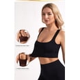 thumbnail image 4 of Yoyauz Seamless Sports Bra Without Steel Ring Yoga Bra, With Detachable Pad, Suitable For Women, 4 of 6