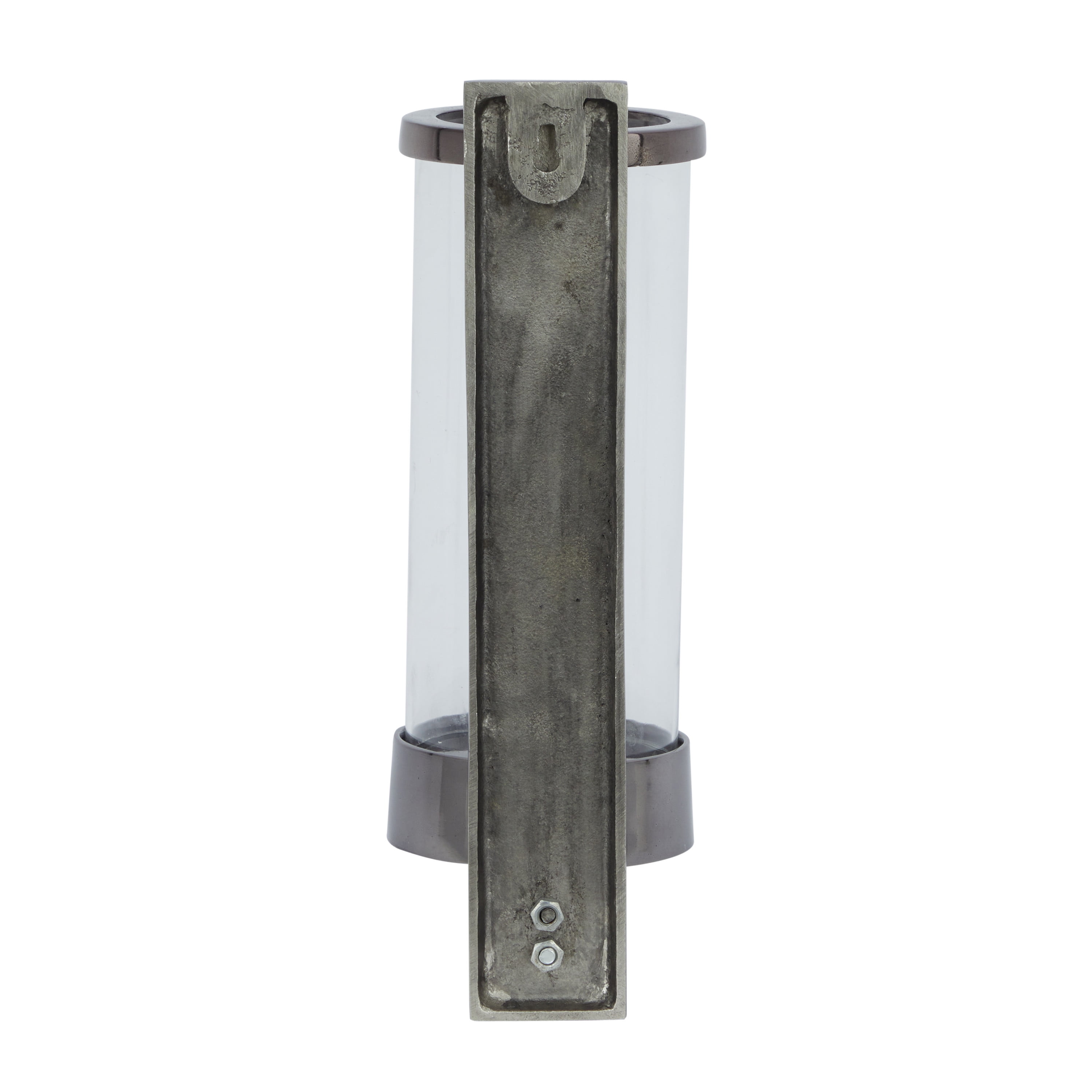 DecMode Gray Aluminum Wall Sconce