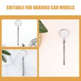 thumbnail image 3 of BESTYASH 2Pcs Electrical Inspection Mirror for Automotive Tools 1.97X1.97X0.39in, 3 of 8