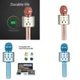 thumbnail image 3 of ziyahihome bluetooth microphone wireless singing microphone bluetooth speaker mic home wireless speaker mic bluetooth handheld speaker microphone, 3 of 9