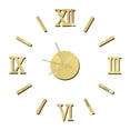 thumbnail image 3 of Reloj de pared DIY sin marco, espejo 3D, reloj de pared grande, silencioso, 3 of 8