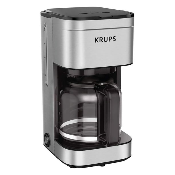 Krups Simply Brew 10-Cup Drip Maker Steel - Walmart.com