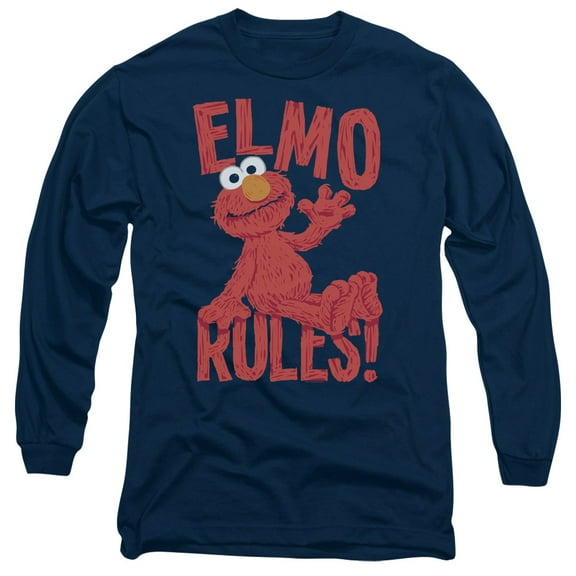 Sesame Street - Elmo Rules - Long Sleeve Shirt - X-Large