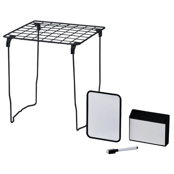 Lockermate By Bostitch Locker Kit, 12" Stac-A-Shelf, Black