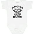 thumbnail image 3 of Inktastic Handpicked for Earth by My Auntie in Heaven with Angel Wings Boys or Girls Baby Bodysuit, 3 of 5