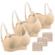 thumbnail image 2 of Paquete por caja Sujetador de maternidad de nailon sin costuras con almohadillas, extensiones Ormromra 221728-2, 2 of 8
