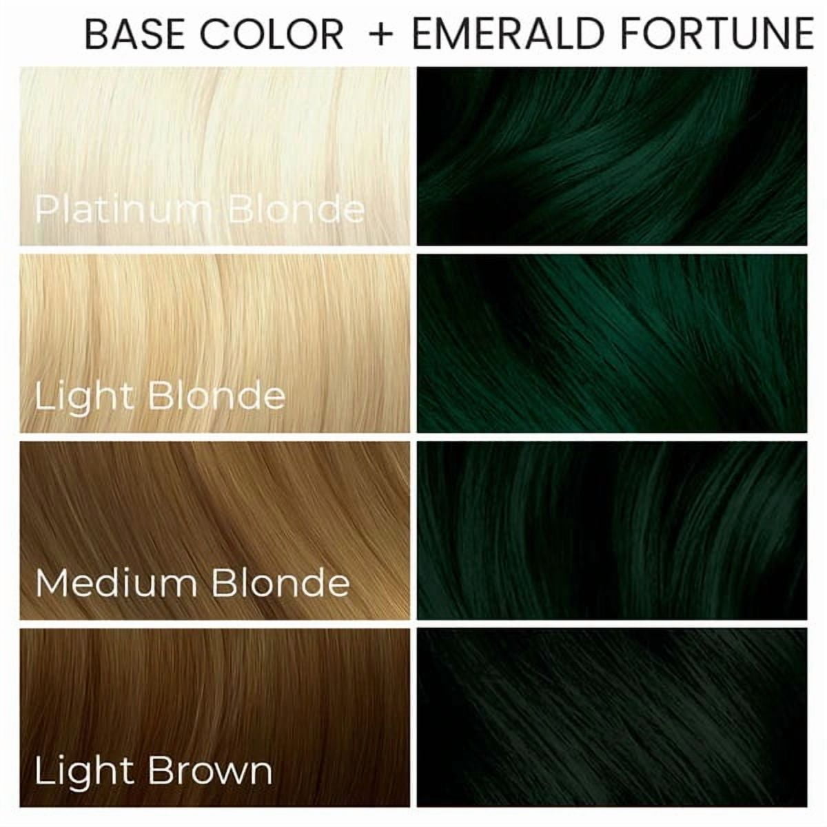 Arctic Fox Emerald Fortune Dark Emerald Green Semi-Permanent Hair Dye Color
