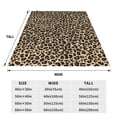 thumbnail image 3 of Sikiie Leopard Print-1 Ultra-Soft Micro flannel Blanket Luxury All Seasons Warm Blanket for Bedding Sofa and Travel (4 sizes)-60"x50", 3 of 7