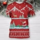 thumbnail image 4 of Camiseta con estampado 3D para hombre, uniformes de Navidad, Tops, ropa de Cosplay Unisex, camisetas holgadas de manga corta con cuello redondo, sudadera de fiesta de moda, 4 of 4
