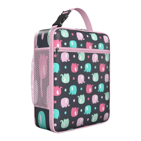 Premium Insulated Elephant Lunch Box for Men & - Reusable Lunch Bag with,Hour Temperature Retention, Compact & Lightweight Design for Office, Work, Picnic, Travel - Durable Lunch Tote for Adults.