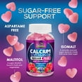 Sugar Free Calcium Gummy Bites Plus 400 IU Vitamin D3, Bone Health