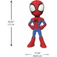 thumbnail image 5 of Giant Spidey and His Amazing Friends Peel & Stick Wall Decals Kids Bedroom Decor Stickers, 5 of 6