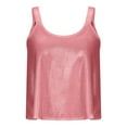 thumbnail image 5 of "pimelu Summer Tops for Women 2024, Ladies Summer Sequin Dressy Sparkle Cami Tank Tops 2024 Loose Vest Tunics Party Club Cocktail Sleeveless Tshirt Blouse", 5 of 6