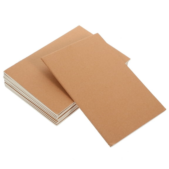 10 Books Kraft Paper Notebook Student Professional Office Supplies Notepad Major Nylon