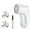 White, variant on Electric Lint Remover,Fabric Shaver,Sweater Shaver,3 Stainless Steel Blades,USB&Battery Powered,Quickly Effectively Remove Pilling of Clothes,Couch,Bed Sheets,Socks Fabric-with 1 Extra Blades,Blue