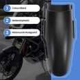 thumbnail image 5 of Motorcycle Front Fender Mudguard Extender Splash Guard Extension, 5 of 5