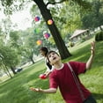thumbnail image 4 of Multicolor 25Mm Floating Double Color Frosted Bouncy Children'S Toys100Pc, 4 of 9