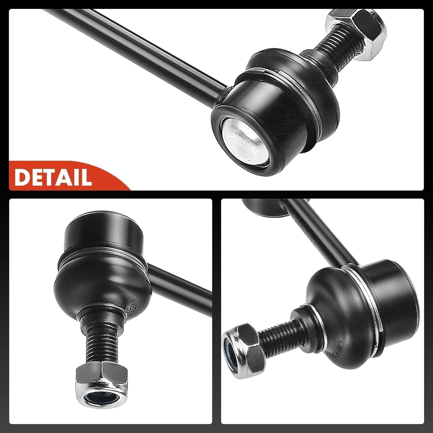 A-Premium Set of 4 Front & Rear Sway Bar Links Kit Stabilizer Bar Links Compatible with Honda CR-V 2007-2016