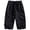 Black, variant on Gym Shorts Men Solid Color Outdoor Casual Long Pants Travel Work Trousers Elastic Waist Straight Leg Summer Beach Hiking Golf Shorts