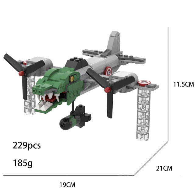 Set de bloques de construcción italiano Brainrot Tralalero – Juguetes de ladrillo de figura de acción creativa para niños, fans y coleccionistas, idea de regalo divertido