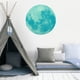 thumbnail image 1 of Decoración de pared, pegatina luminosa con forma de luna luminosa de 30cm, pegatina de pared brillante, Ultra sensible, 1 of 8