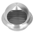 thumbnail image 1 of Ventilation Outlet, Rustproof Round External Vent Rain Proof   For Industry For Air Conditioner, 1 of 8