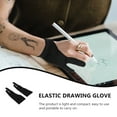 3pcs Artist Painting Gloves 2 Finger Glove Wearresisting Graphics