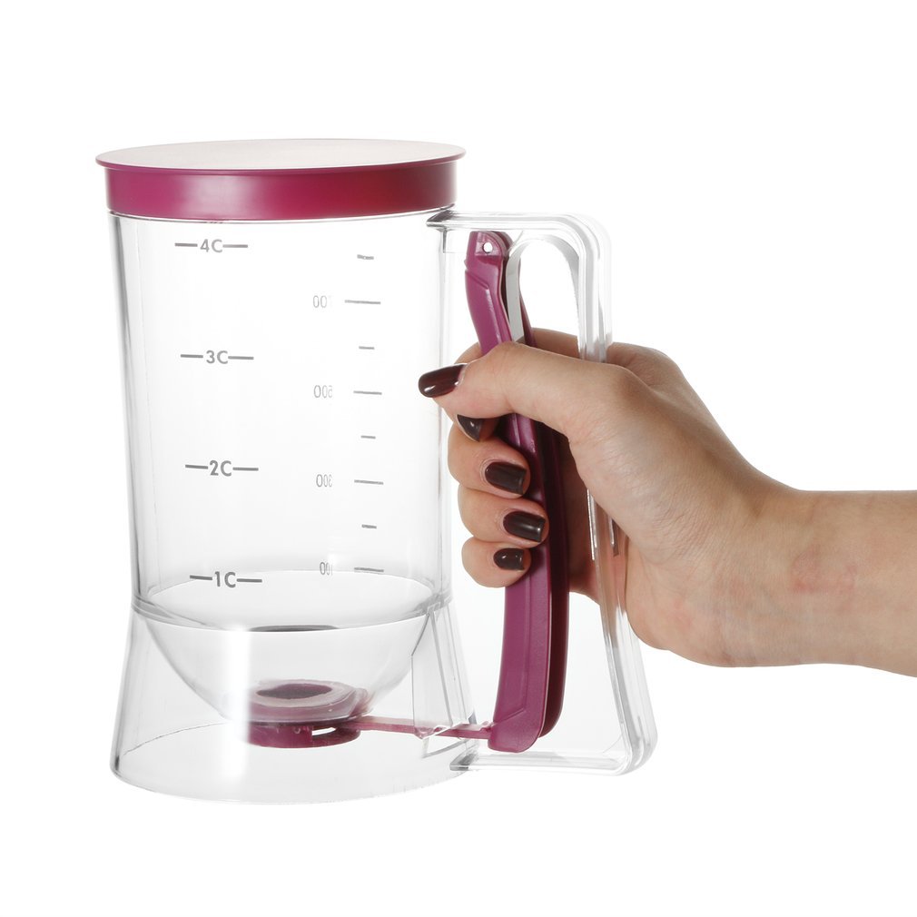 900ml Cupcake Pancake Cake Batter Dispenser Mix Pastry Jug Baking Maker