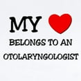 thumbnail image 2 of CafePress - My Heart Belongs To An OTOLARYNGOLOGIST Infant Bod - Baby Light Bodysuit, Size Newborn - 24 Months, 2 of 4